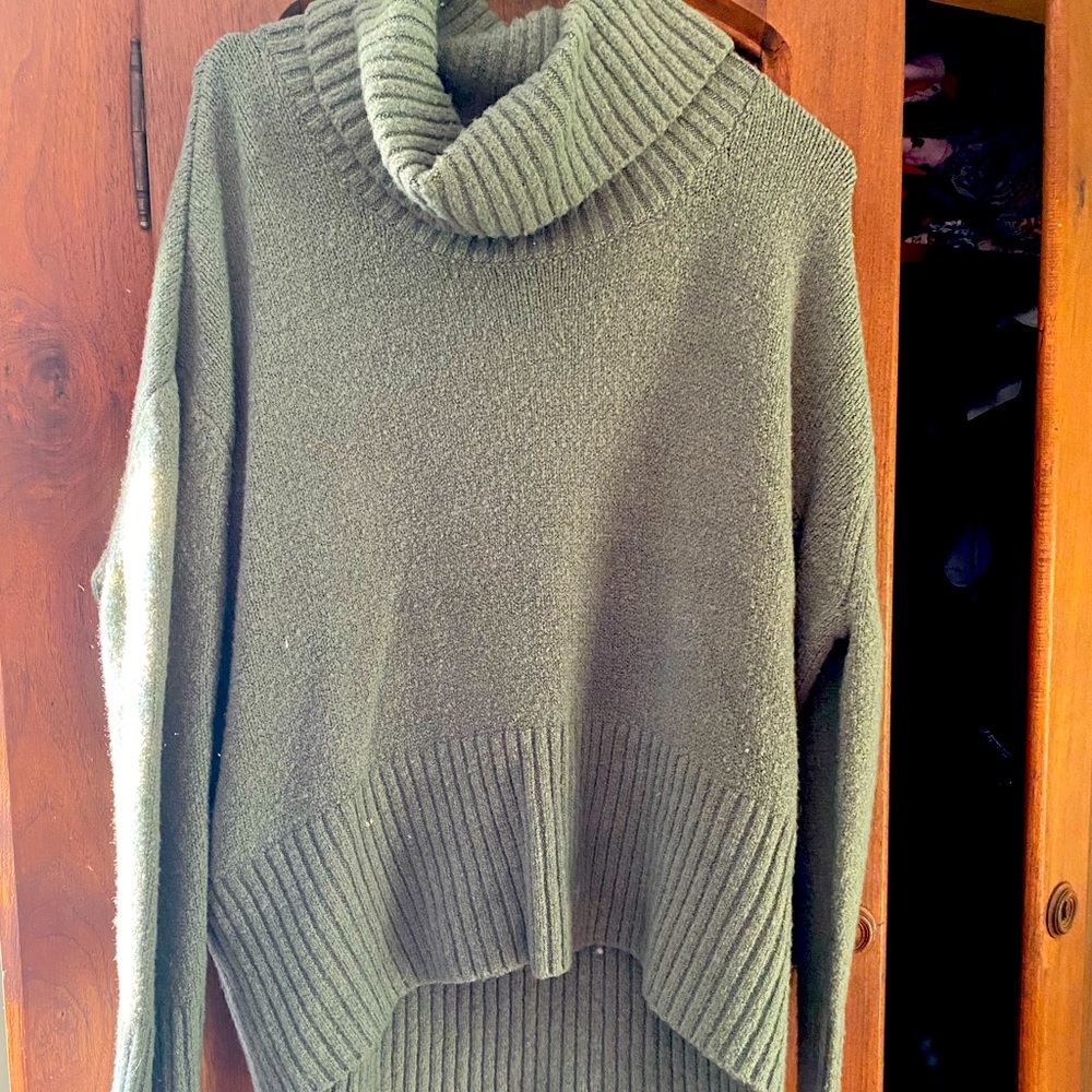 Rachel Zoe Oversized Turtle Neck Sweater